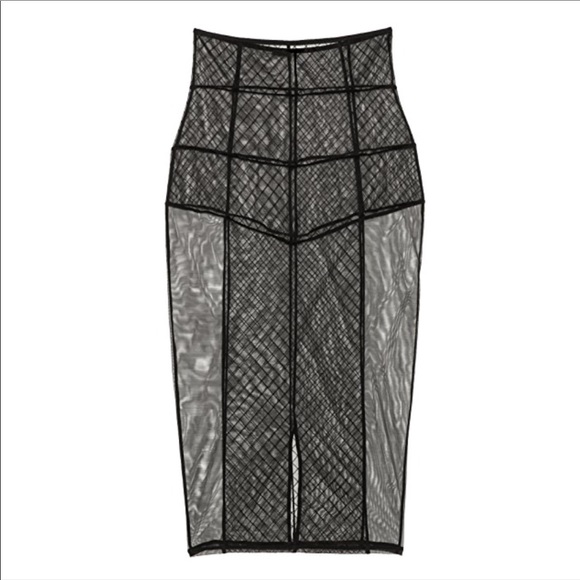 Love Haus by Beach Bunny Swimwear Mesh Skirt - Picture 2 of 2